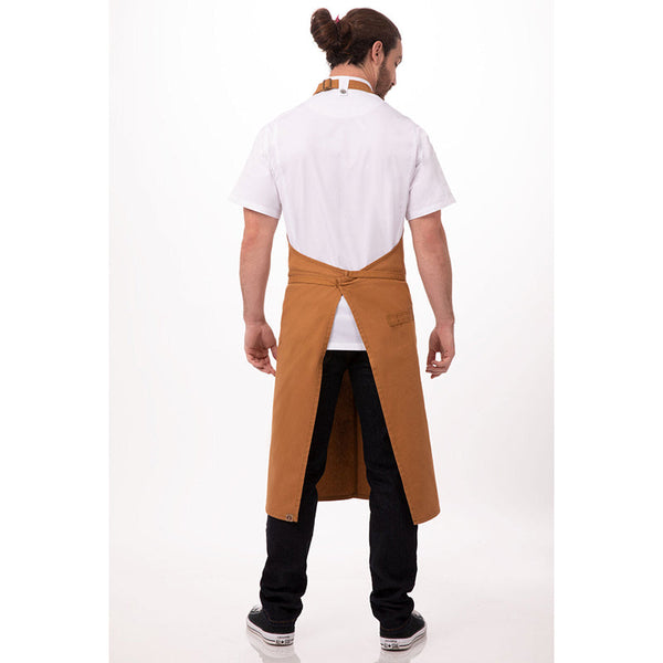 Rockford Nutmeg Chefs Bib Apron By Works Restaurant Aprons