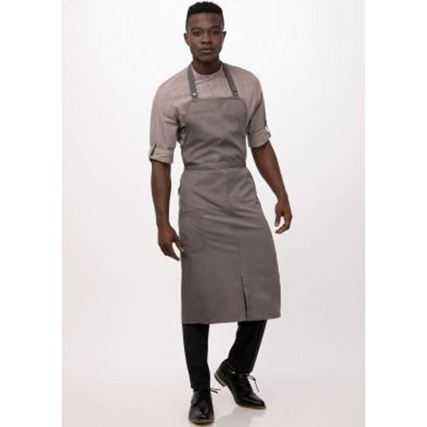 Restaurant Aprons Chef Works Brio Mushroom Bib Apron By