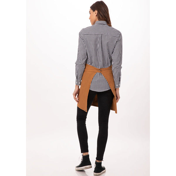 Restaurant Aprons Rockford Nutmeg Half Bistro Apron By Chef Works