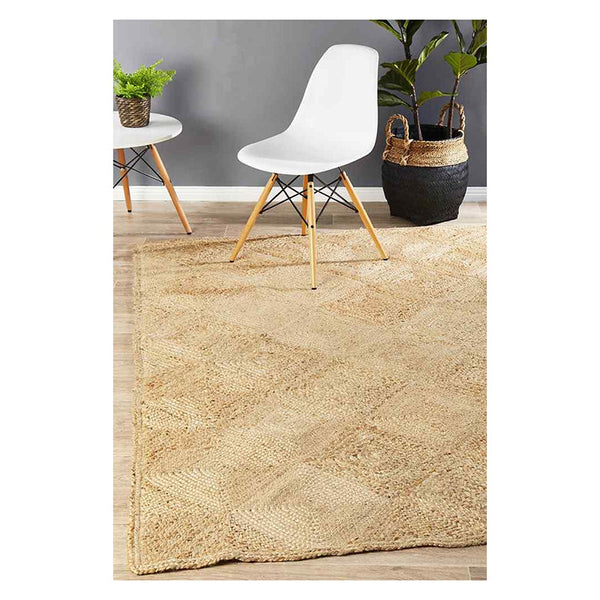 Rug Culture Atrium Hatch Natural By 220X150cm Rectangle Rugs