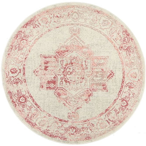 240 X 240Cm Rug Culture Avenue 702 Rose Round By Rugs