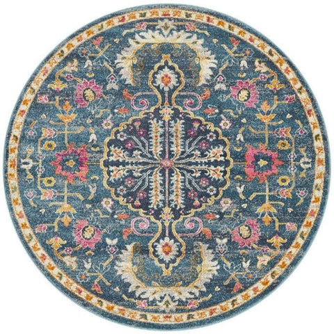 Rug Culture Babylon 209 Navy Round By Rugs