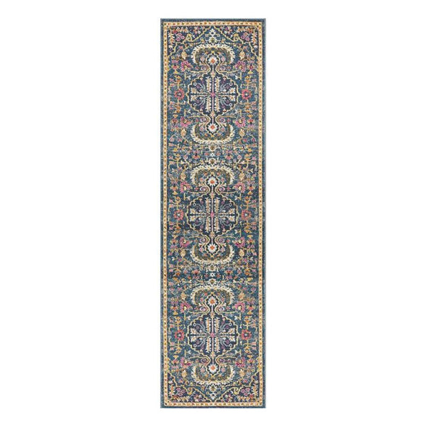 Babylon 209 Navy Runner By Rug Culture 300X80cm Rugs