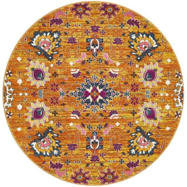 Rug Culture Babylon 210 Rust Round By Rugs