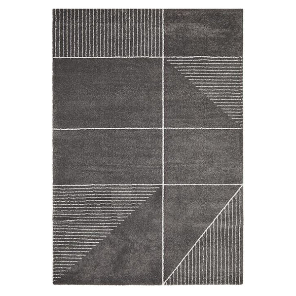 Rug Culture Broadway 935 Charcoal By Rectangle Rugs