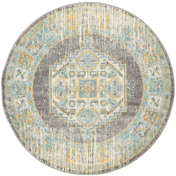 Rug Culture 944 Grey Round By Rugs