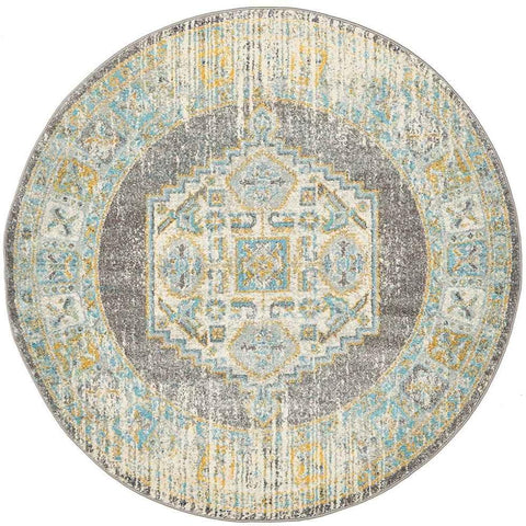 Rug Culture 944 Grey Round By Rugs