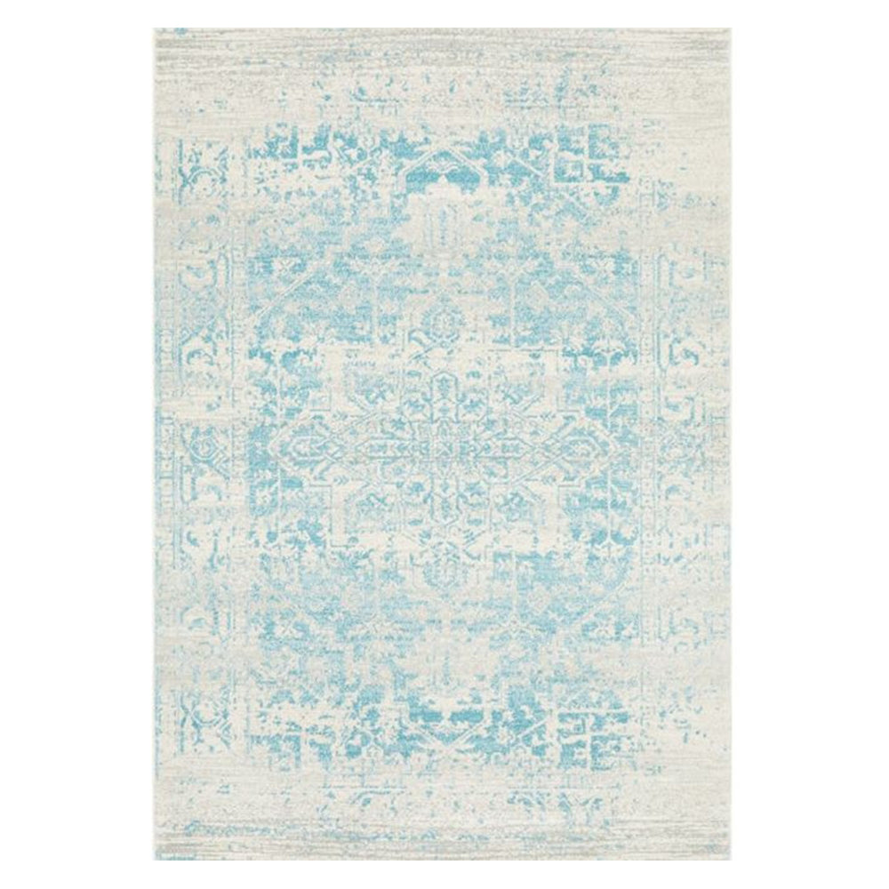 Rug Culture Evoke 253 White Blue By Rectangle Rugs