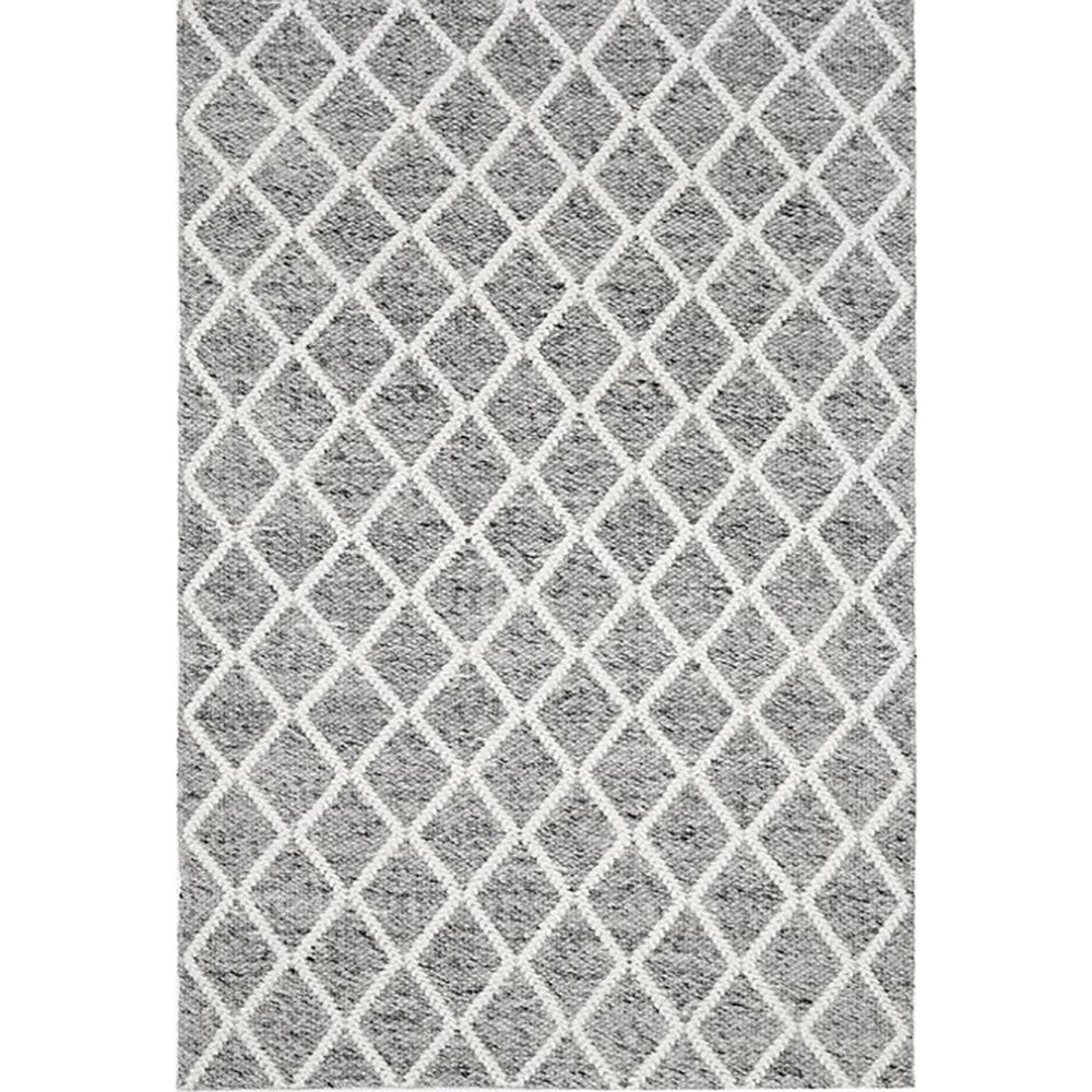 Huxley Grey Rug By Culture 280X190cm Rectangle Rugs