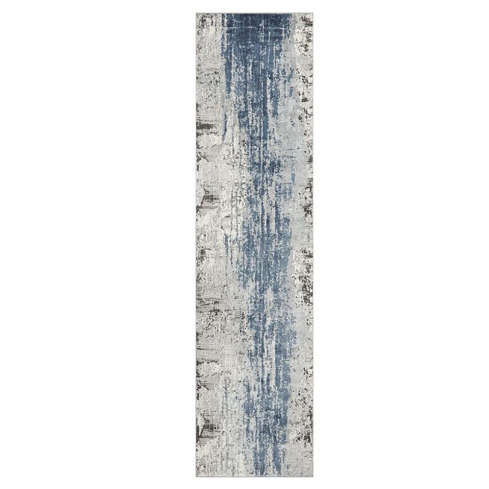 Rug Culture Kendra 1733 Blue Runner By 300X80cm Rugs