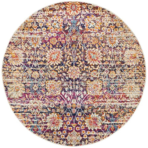Rug Culture Mirage 360 Multi Round By 150X150cm Rugs