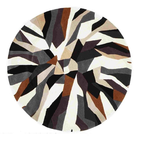 Rug Culture Matrix 903 Fossil Round By Rugs