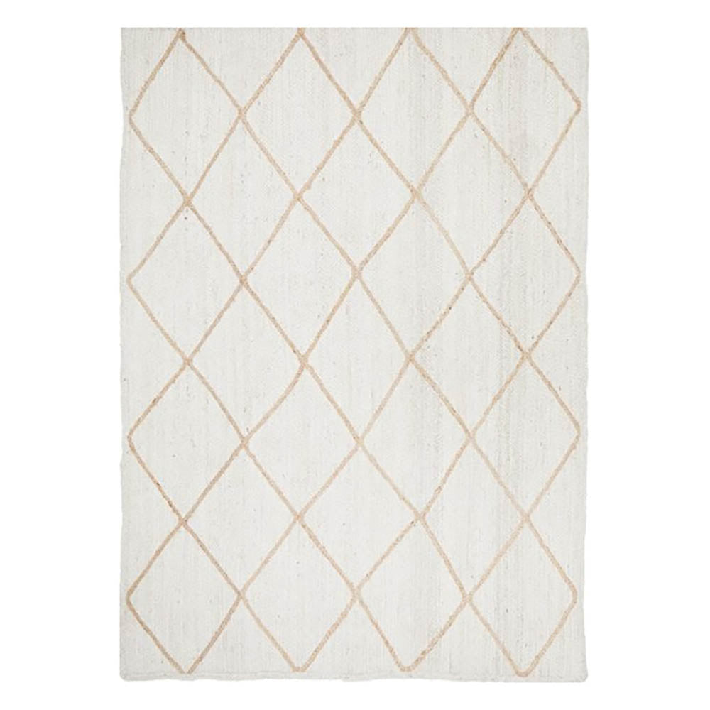 Rug Culture Noosa 222 White By 400X300cm Rectangle Rugs