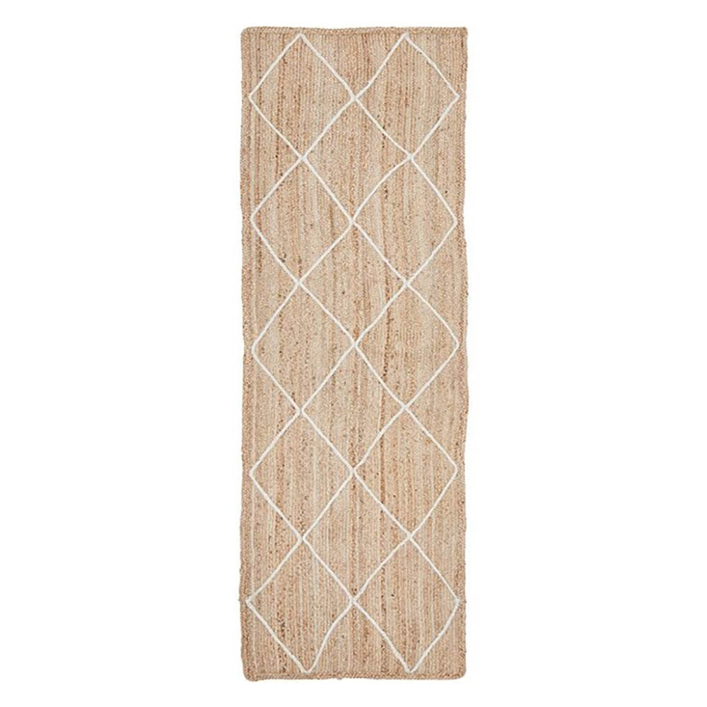 Rug Culture Noosa 222 White Runner By 300X80cm Rugs