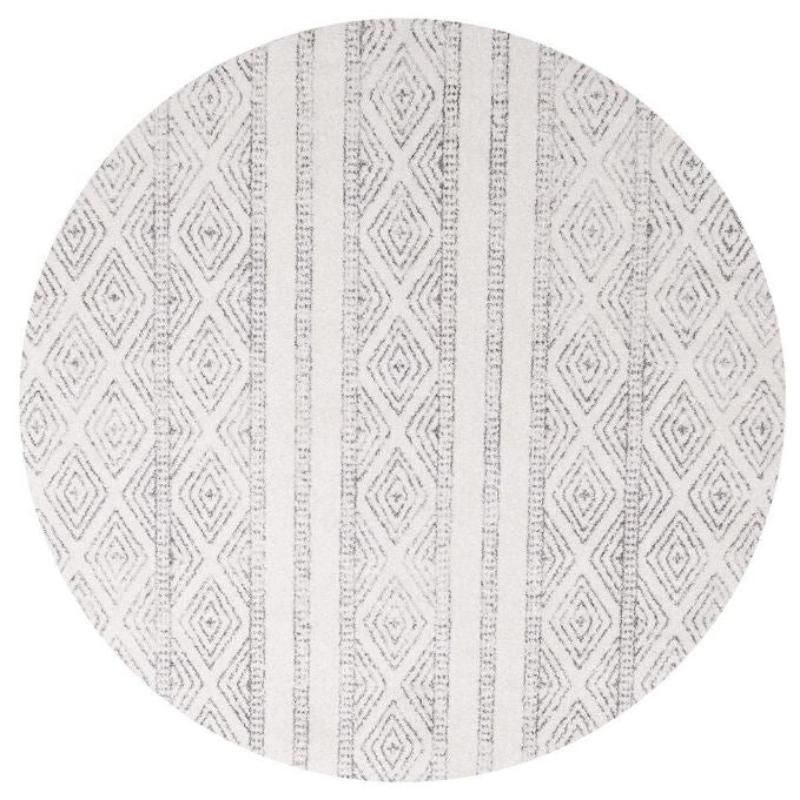 Rug Culture Oasis 450 Grey Round By 150X150cm Rugs
