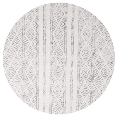 Rug Culture Oasis 450 Grey Round By 200X200cm Rugs