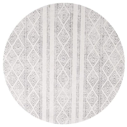 Rug Culture Oasis 450 Grey Round By 240X240cm Rugs