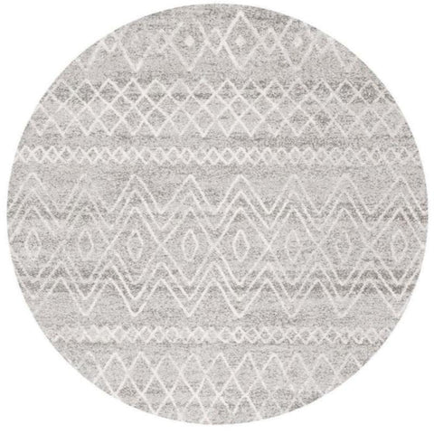 Rug Culture Oasis 453 Grey Round By 240X240cm Rugs