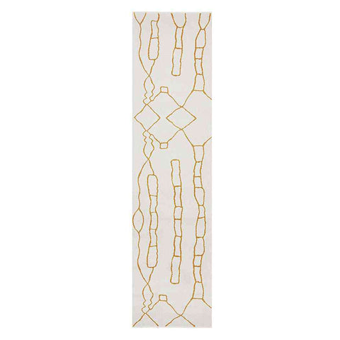 Rug Culture Paradise Runner Amy Gold By Rugs