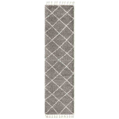 Rug Culture Saffron 22 Grey Runner By Rugs