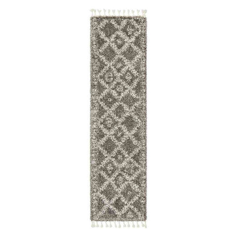 Rug Culture Saffron 33 Grey Runner By Rugs