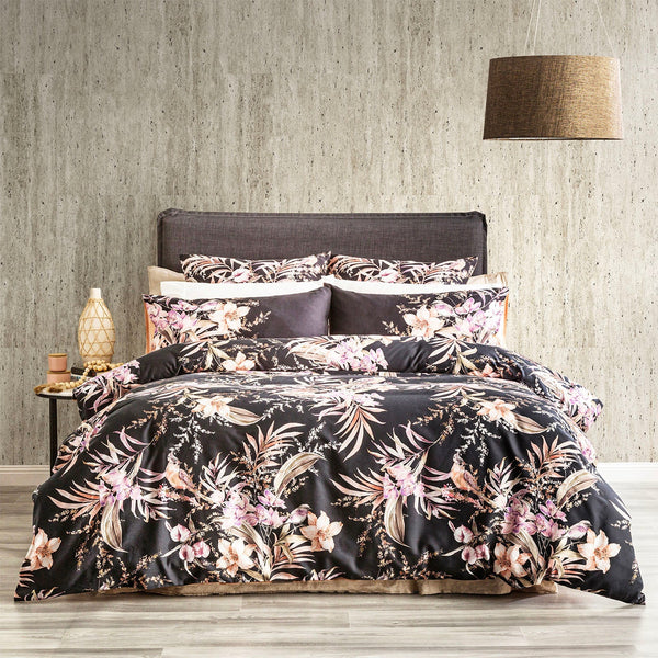 Grevillea Cotton Reversible Quilt Cover Set Queen Home And Garden Queen Doonas