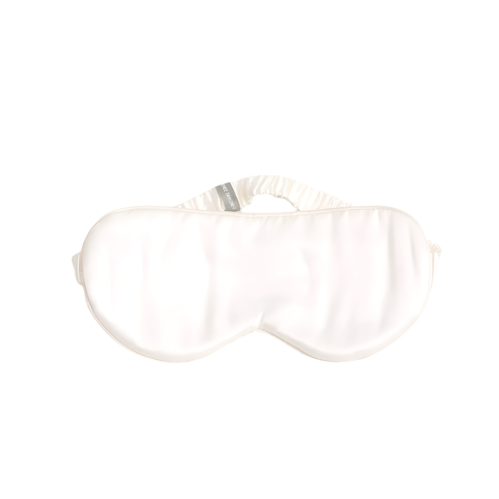 Renee Taylor 100% Mulberry Silk White Eye Mask By For Health & Beauty Eye Masks