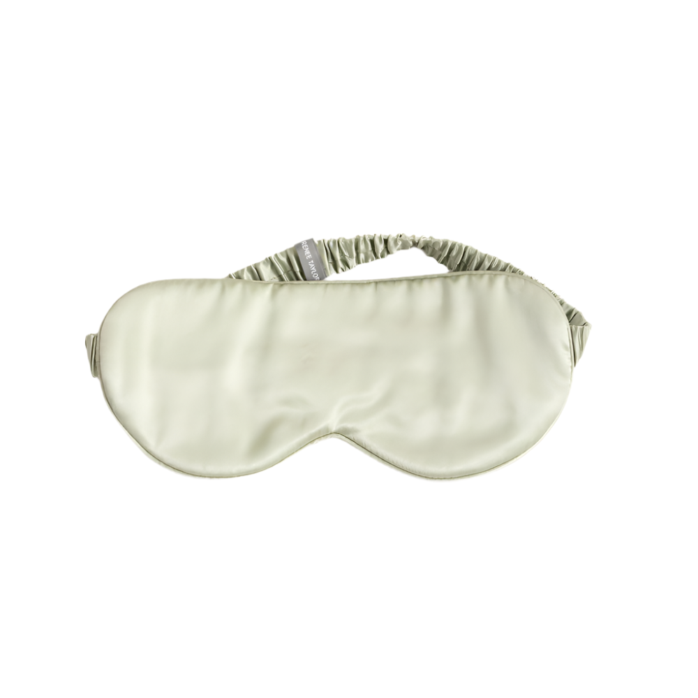 Renee Taylor 100% Mulberry Silk Sage Eye Mask By For Health And Beauty Eye Masks