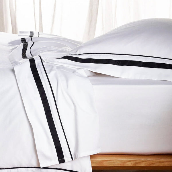 Cloud 1000 Tc Egyptian Cotton White Charcoal Deep King Sheet Sets By Renee Taylor Sheets