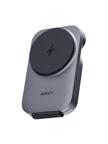 Aukey Magfusion Z Qi2 3 In 1 Foldable Magnetic Fast Wireless Charging Station (Lc Mc312) Chargers & Cradles