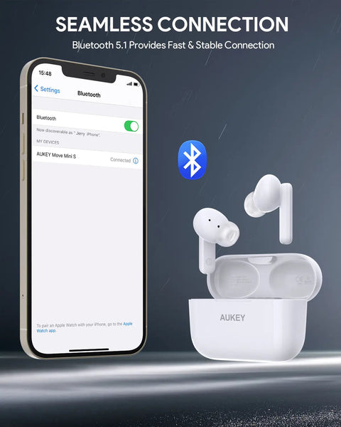 Aukey True Wireless Move Mini S (Ep M1s) Earbuds