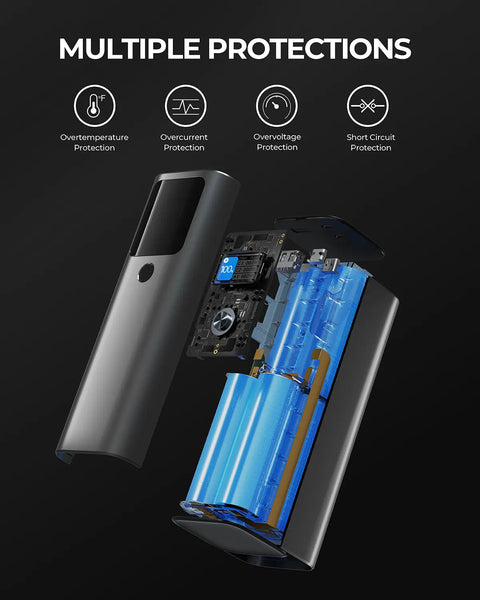 Aukey Sprint X 27.6K 140W 27600Mah Portable Power Bank With Pd3.1 (Pb Y45) Other Mobile Accessories