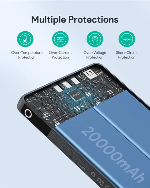 Aukey Sprint X 20K 100W 20000Mah Laptop Power Bank With Pd3.0 (Pb Y44) Other Mobile Accessories