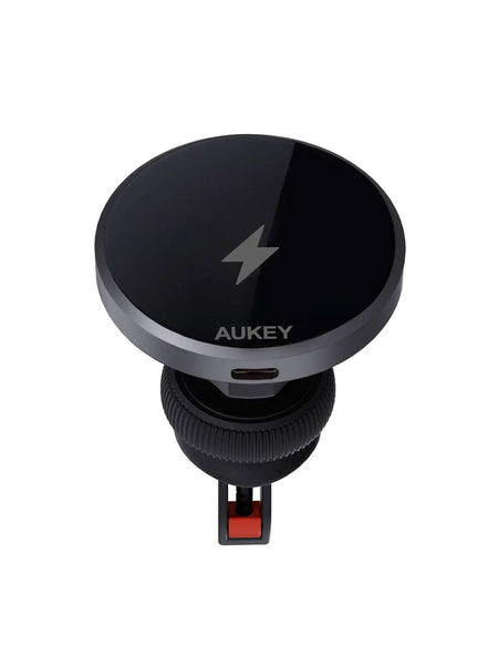 Aukey Maglink Dash Magnetic Fast Wireless Charging Phone Mount (Hd Mc13) Chargers & Cradles