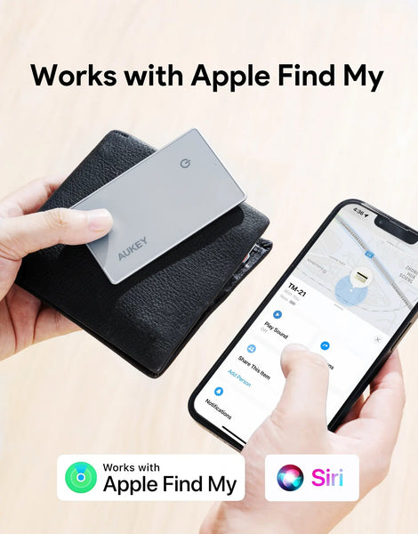 Aukey Track Mate 3 Smart Bluetooth Tracker (Tm 21) Gps