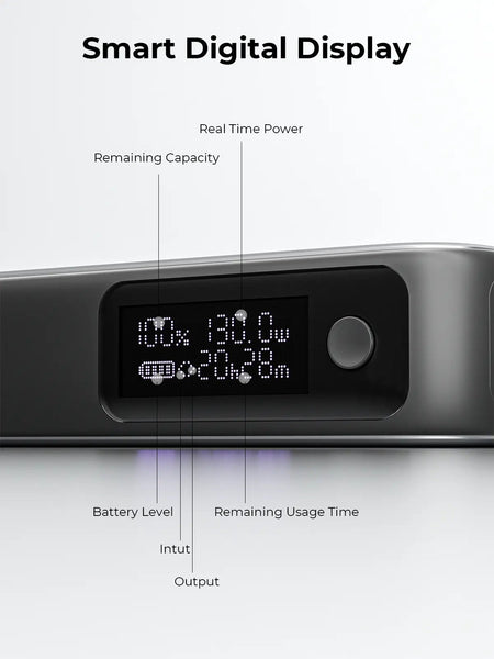 Aukey Spark Sling 20000 Compact Fast Charging Power Bank With Built In Usb Cable (Pb Y48) Chargers & Cradles