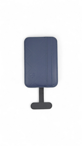 Lovefone Genuine Leather Weave Wallet With Magsafe  Navy Other Mobile Accessories