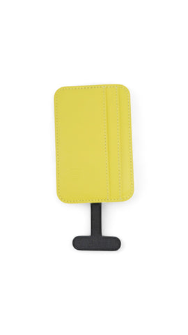 Lovefone Genuine Leather Weave Wallet With Magsafe  Yellow Other Mobile Accessories