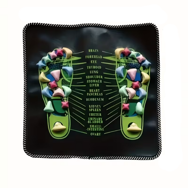 1 Pc Of Colored Stone Foot Acupoint Massage Pad Relaxation Therapy No Power Supply Massager Massagers