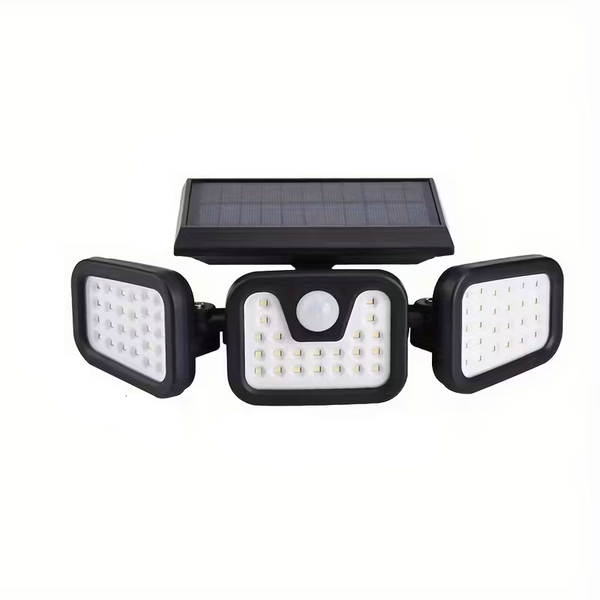 2 Pcs Set 74 Led Solar Sensor Lights With Motion Sensors 3 Level Brightness Mode Outdoor Wall Suitable For Front Doors Courtyards Garages And Terraces
