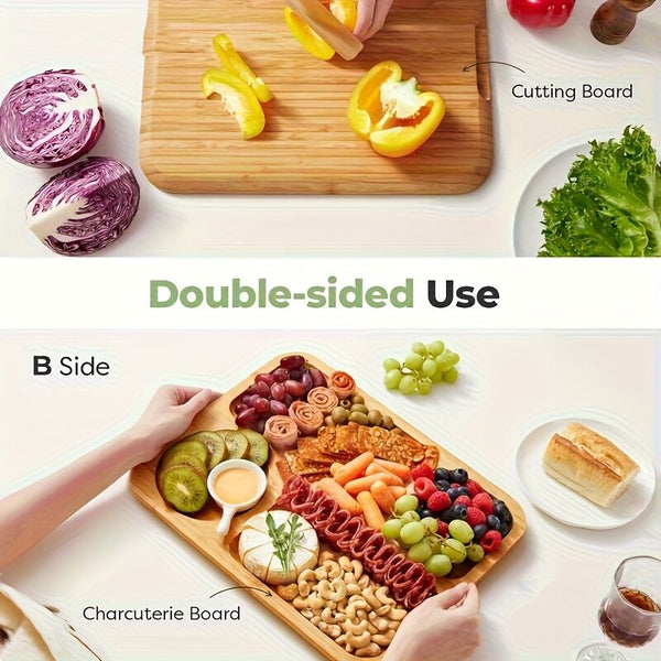 1Pc Cheese Tray With Transparent Acrylic Lid Portable Deli Platter For Camping Parties Restaurants | Holiday Appetizer And Snack Serving Back Can Be U