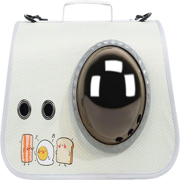 Pet Products Printed Space Capsule Cat Bag Large Capacity Crossbody Dog Universal For All Seasons Pet Transport