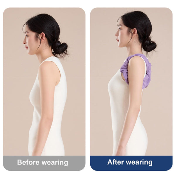 Sleep Posture Corrector For Women And Men Shoulder Alignment Belt With Soft Cushion Nighttime Back Support Better Spine Upper Body Positioning L Seat
