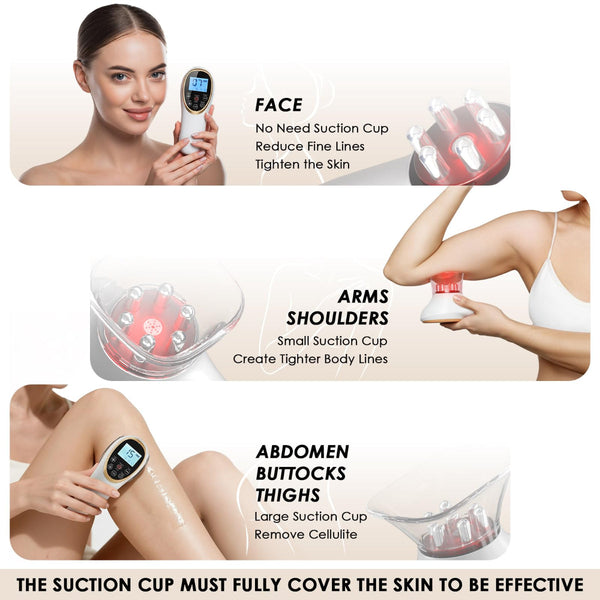 Modern Jingluo Beauty Massager Electric Meridian Facial And Body Roller With Gentle Suction Warmth Multi Speed Skincare Tool For Relaxing Rituals Whit