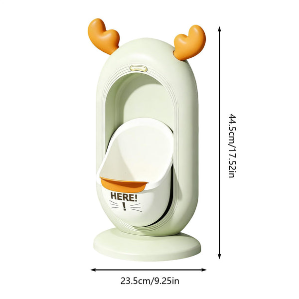Wall Mounted Kids Urinal For Boys A Adjustable Height Training Potty With Cute Cartoon Design Anti Splash Easy To Clean Portable Toilet Home Nursery T
