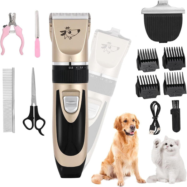 Professional Rechargeable Cordless Pet Grooming Clippers Dogs Cats & Horses Dog Grooming