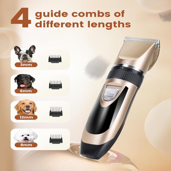 Professional Rechargeable Cordless Pet Grooming Clippers Dogs Cats & Horses Dog Grooming