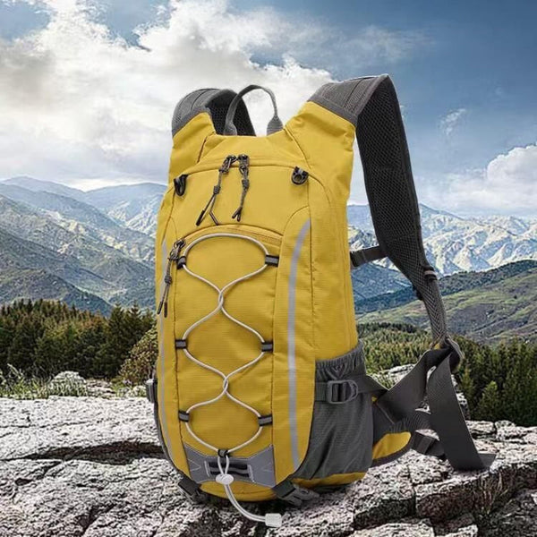 Small Hiking Backpack Lightweight Waterproof Daypack For Outdoor Adventures Grey White Daypacks