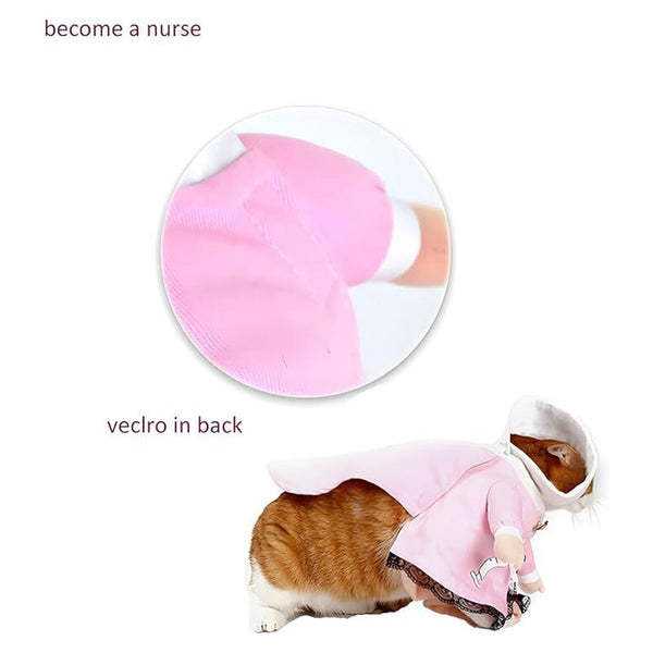 Dog Costume Clothes Halloween Cat Costumes Small Animal Funny Pets Clothing For Doggy Kitty Rabbits Piggy Nurse Dog Clothing & Shoes