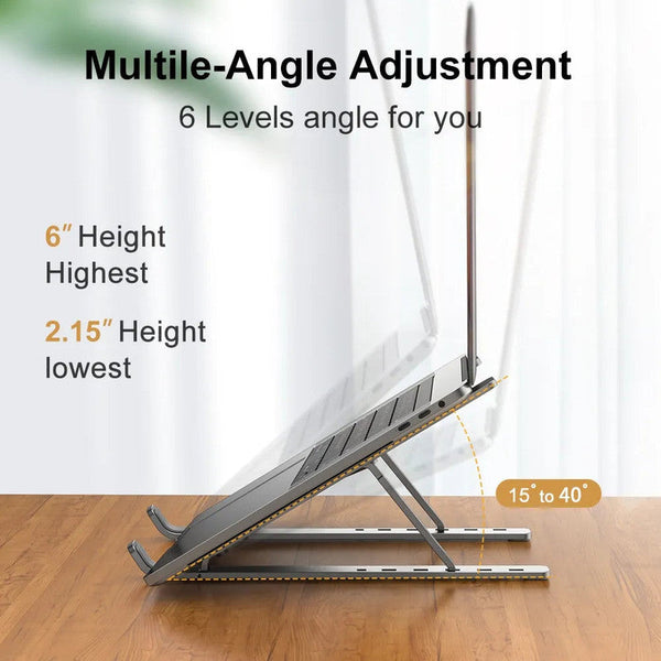Nneoba Aluminum Laptop Stand Stands Holders & Car Mounts